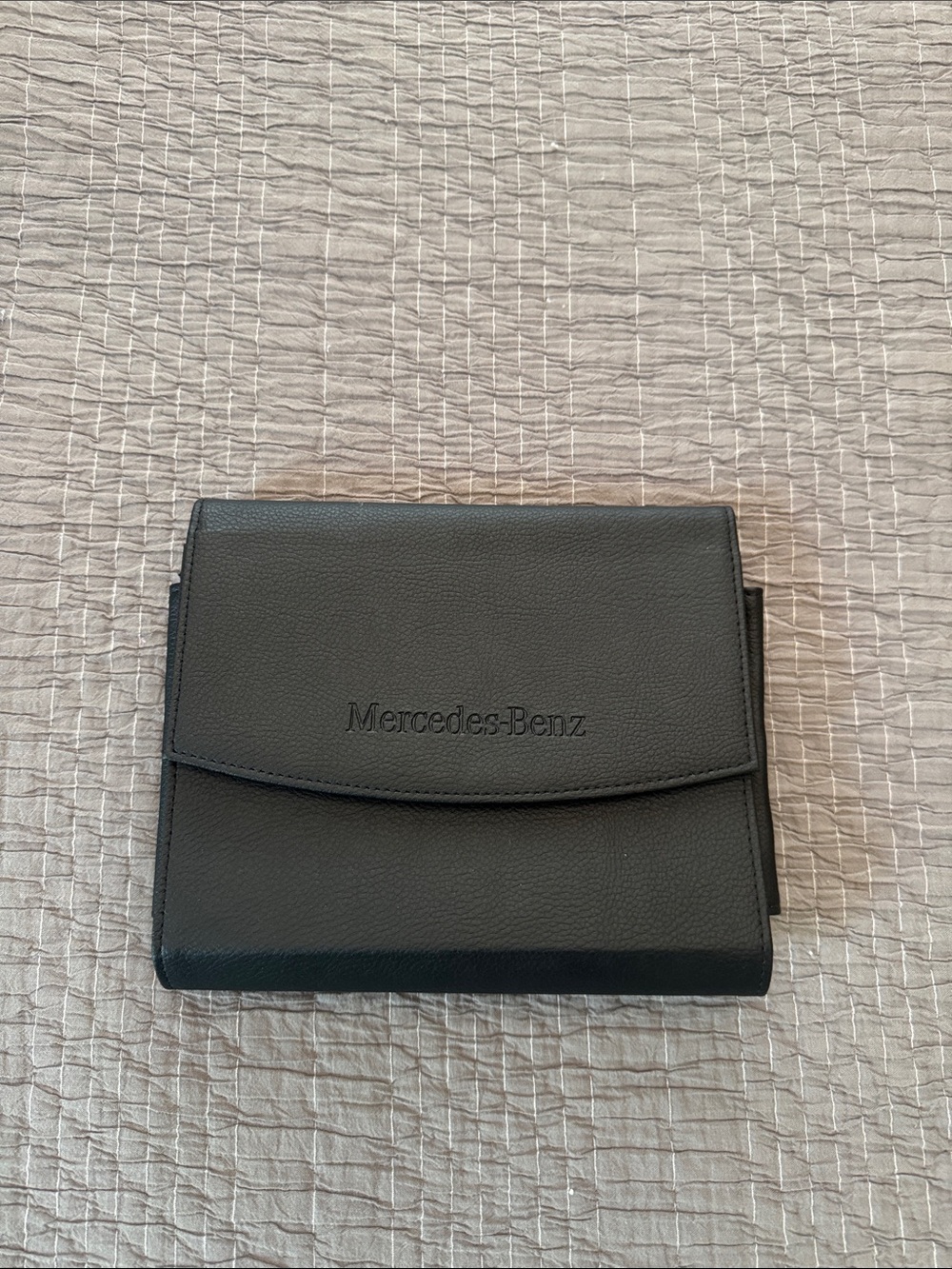 Mercedes Benz Leather Glove Box / Manual Organizer
